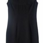 Reiss | Black Sheer Panel Sleeveless Dress Size 0 Photo 1