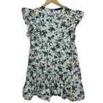 ZARA  Floral Ruffle Mini Dress Size XS Photo 1