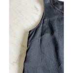 Pendleton Silk Tank Top Sleeveless Blouse Casual Black Top Size M Photo 2