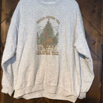 Boutique Christmas Pullover Gray Size XL Photo 0