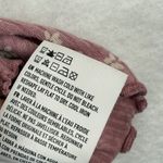 American Eagle Soft Sexy Rib Floral Button Up Crop Top Women's L/G Pink Size L Photo 5