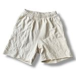 Good American Sweat Shorts Ivory Size 1 Small Photo 1
