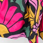 J.Crew  Floral Tiered Long Sleeve Dress Size US‎ 2 Colorful Long Sleeve Photo 9