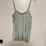 Anthropologie Sparkly Amadi Womens Small S Boho Top Cami Teal Y2K Photo 3