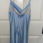Hemline Light Blue  Mini Dress Photo 3