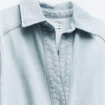 ZARA  Straight Denim Jumpsuit Photo 6