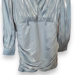 Song of Style Tucker Mini Dress in Clearwater Blue Blue Photo 4