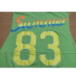 Spirit Jersey Tank Top Sleeveless Women's Size XSmall Neon Green Summer 83 NEW Photo 3
