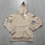 Puma  Women's Essential Fleece Hoodie Tan Pullover Sweatshirt Kangaroo Pocket XS Photo 0