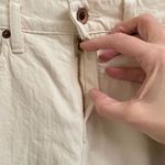 Taylor Stitch The Adler Jean In Cone Mills Natural women’s 27 cream slim cut NEW Photo 7