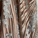 Badgley Mischka Belle Ava Embellished Sequin Lace High Low Dress Photo 5