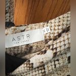 ASTR  The Label Snakeskin Print Bodysuit Womens Size XS Photo 2