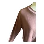 PINK - Victoria's Secret -CROPPED TSHIRT-WOMENS SIZE LARGE Long sleeve tshirt, excellent condition  Measurements: Bust: armpit to armpit 24 inches  Length: shoulder seam to bottom 18.5 inches  Photo 3