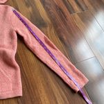 TSE  100% Cashmere Hooded Knit Sweater 3 Button Soft Pink Vintage Photo 7