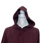 Athleta Steady State Crop Sweatshirt Hoodie Cropped Antique Burgundy Women’s XXS Photo 3