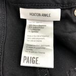 Paige Transcend Hoxton Ankle Jeans Women 25 Black Raw Hem City Lifestyle Travel Photo 10