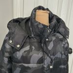 Sebby  Black Camo Puffer Coat Photo 4
