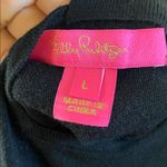 Lilly Pulitzer  Liora Black Crisscross back Long Sleeve Top Photo 1