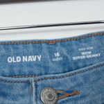Old Navy  High Rise Wow Super Skinny Denim Jeans Womens‎ Size 16 Short Photo 2