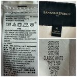 Banana Republic Classic Cropped Bright White Jean Denim Jacket Women’s Size XL Photo 10