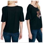 Jessica Simpson  Knit T-Shirt Black Size M Photo 2
