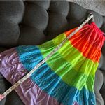 Pitusa Popsicle neon color tiered mini dress summer swim cover, Standard one sz Size undefined Photo 7