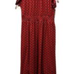 BODEN Thea Sleeveless Midi Dress Pink Tulip Pop Size UK 14 US 10R EUC Photo 0