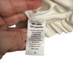 Susana Monaco  Revolve Ruffle Sugar White Crop Tank Top Photo 3