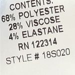 Peace of Cloth Cream Earth Tones Minimalist Mini Pencil Skirt Size 2 XS NWT Tan Photo 4