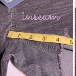 Gap NWT Dark Charcoal Gray Corduroy Shorts Cutoff Fringe New Silver Bells 6 8 Photo 8