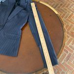 Theory ‎ Blazer Gabe B 2 Urban Navy Pinstripe 1-Button Virgin Wool size 2 Office Photo 6