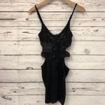 Lovely Rosely‎ sequin evening mini dress Black Photo 2