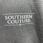 Southern Couture  Fur Mama Paw Print‎ Gray Tee Women's Size M Gildan Heavy Cotton Photo 1