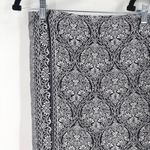 SKY Cashmere Pashmina Scarf Black White Paisley Embellished Sparkle Formal Photo 7