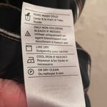 Vince  Navy & Brown Oversized 100% Silk Striped Long Sleeve Shift Shirt Dress; XS Photo 6