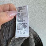 James Perse  Utility Pull On Green Khaki Stripe Cropped pants size 3 large Photo 6