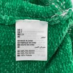 Maison Jules  Striped Metallic Chenille Crew Neck Sweater Shmarock Leaf Small Photo 7