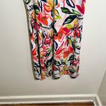 MSK Golf Dress Sleeveless White Neon Floral S Pink Photo 2