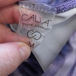 Calia by Carrie Underwood Women's Cropped Shirred Leg Athletic Pant M Purple Size M Photo 1