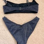 Triangl  bikini navy sparkle glitter Photo 1