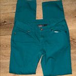 City Streets  Turquoise Denim Pants size 7 Photo 3