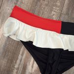 DC Comics  Harley Quinn Licensed Bikini Ruffled Swim Bottom Black White Red Small Photo 7