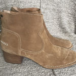 UGG  Women's Bandara Ankle Boots Size 12 1095053 Cognac Brown Suede Booties Photo 0