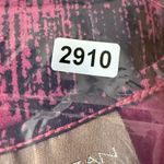 Bel Kazan Maxi Dress Long Sleeve Pink Black Print‎ Casual XS Photo 6