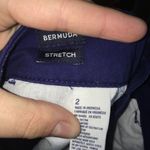 American Eagle royal blue size 2 stretch Bermuda shorts Blue Photo 1