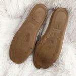 J. CREW | Gray Silver Slippers Moccasin Style Faux Photo 6