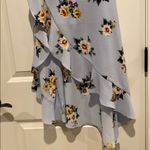 Socialite Beautiful print, high low, ruffle front, built in shorts Photo 1