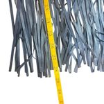 Flying Tomato Blue Faux Suede Southwestern Jacket Fringe Embroidered Small Aztec Photo 12