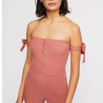 Free People FP Beach Pink Romper Size XS Photo 0