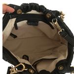 INC International Concepts Kemah Chained Satchel Crossbody Black Photo 3